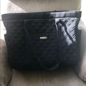 Vera Bradley Get Carries Away Tote Black